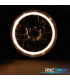 FAROS VOLKSWAGEN VW GOLF MK2 83-91 OJOS ANGEL FONDO CROMO H4