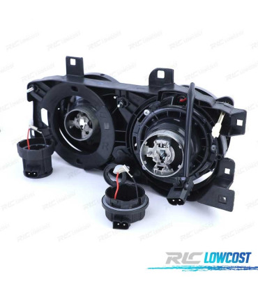 FAROS BMW E34 88-95 E32 86-94 FONDO NEGRO