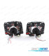 FAROS VOLKSWAGEN VW GOLF MK2 83-91 OJOS ANGEL FONDO CROMO