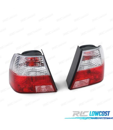 PILOTOS VOLKSWAGEN VW BORA 98-05 ROJO BLANCO