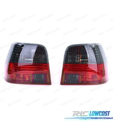 PILOTOS VOLKSWAGEN VW GOLF 4 ROJO AHUMADO