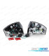 PILOTOS LED AUDI A4 B6 00-04 ROJO CROMO