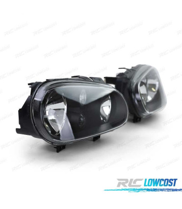 FAROS VOLKSWAGEN VW GOLF 4 NEGRO BLACK EDITION