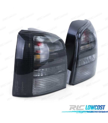 PILOTOS AUDI A4 B5 AVANT 94-01 CRISTAL OPACO NEGRO
