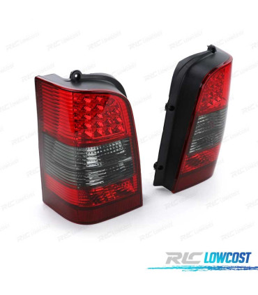 PILOTOS MERCEDES VITO W638 95-03 LED ROJO AHUMADO
