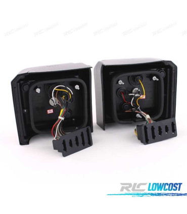 PILOTOS LED VOLKSWAGEN VW T4 90-03 ROJO BLANCO LED BAR