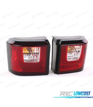 PILOTOS LED VOLKSWAGEN VW T4 90-03 ROJO BLANCO LED BAR
