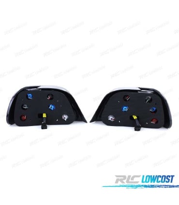 PILOTOS BMW SERIE 7 E38 94-01 ROJO CROMO