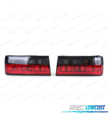 PILOTOS BMW E30 87-94 CABRIO 90-93 ROJO AHUMADO
