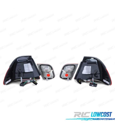 PILOTOS LED BMW E46 98-01 ROJO AHUMADO LOOK M3