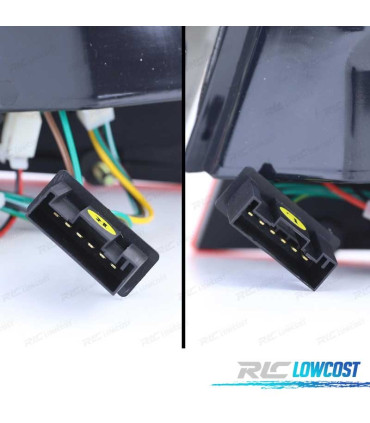 PILOTOS LED BMW E46 98-01 ROJO AHUMADO LOOK M3