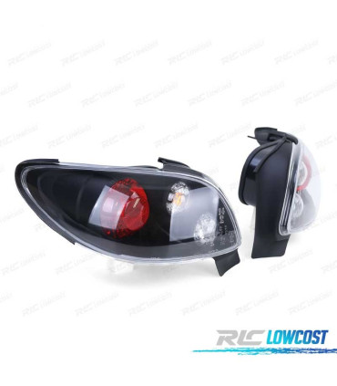 PILOTOS PARA PEUGEOT 206 CC 98-09 FONDO NEGRO