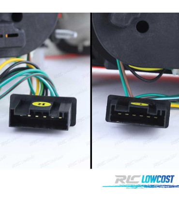 PILOTOS LED BMW E46 BERLINA 98-01 ROJO CROMO LOOK M3