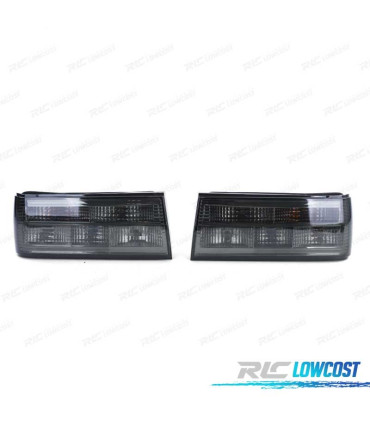 PILOTOS BMW E30 87-90 CABRIO 90-93 FONDO CROMO AHUMADO