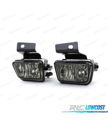 FAROS ANTINIEBLA PARA VOLKSWAGEN VW GOLF MK2 83-91 CRISTAL AHUMADO