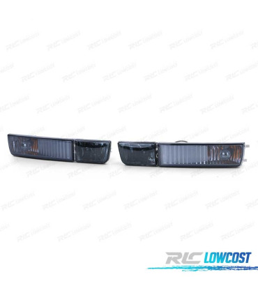 FAROS ANTINIEBLA CON INTERMITENTE VOLKSWAGEN VW GOLF 3 AHUMADO FONDO NEGRO