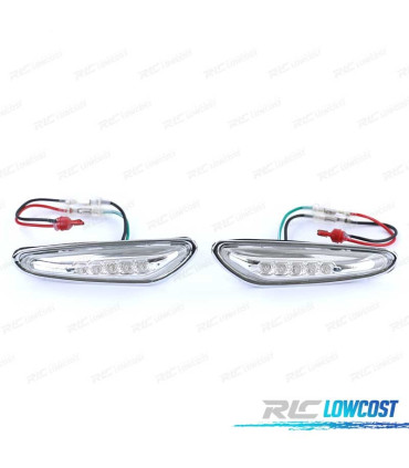 INTERMITENTES BMW E46 01-05 LATERALES LED CROMADO