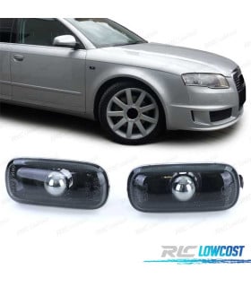 INTERMITENTES LATERALES AUDI A4 00-04 CRISTAL CLARO NEGRO