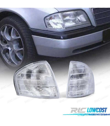 INTERMITENTES FRONTALES MERCEDES W202 S202 93-00 CRISTAL BLANCO