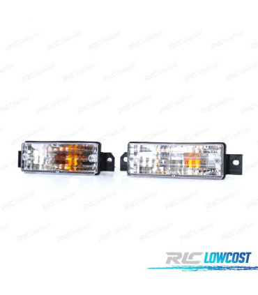 INTERMITENTES FRONTALES BMW E30 87-93 FONDO CROMO