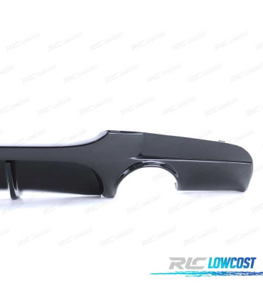 DIFUSOR BMW E90 E91 04-12 LOOK M PERFORMANCE NEGRO BRILLO