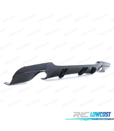 DIFUSOR BMW E90 E91 04-12 LOOK M PERFORMANCE NEGRO BRILLO