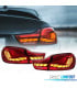 PILOTOS FULL LED BMW F32 F33 F36 LIGHT BAR OLED FONDO ROJO 13-18