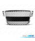 PARRILLA AUDI A5 07-11 PLATA LOOK RS