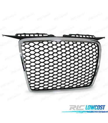 PARRILLA AUDI A3 8P 8PA 05-08 LOOK RS CROMO