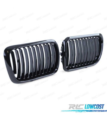 PARRILLAS BMW E36 97-99 LOOK M PERFORMANCE NEGRO BRILLANTE