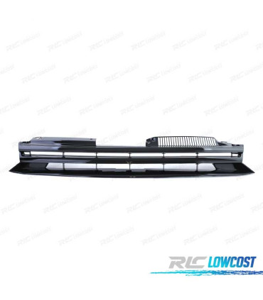 PARRILLA VOLKSWAGEN VW GOLF 6 MK VI 08-12 NEGRO BRILLO SIN LOGO