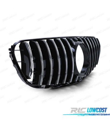 PARRILLA MERCEDES CLASE GLC X253 LOOK AMG 15-18 CROMO NEGRO
