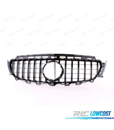 PARRILLA MERCEDES CLASE E W213 16-18 LOOK GT NEGRO BRILLO