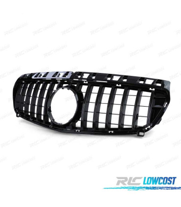 PARRILLA MERCEDES CLASE A W176 12-15 LOOK GT NEGRO BRILLO