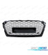 PARRILLA AUDI A5 16-20 LOOK RS5 NEGRO BRILLO PDC