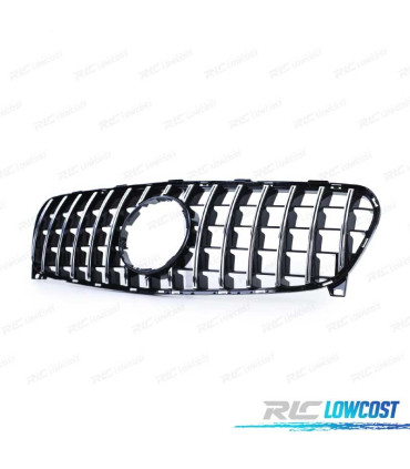 PARRILLA MERCEDES GLA X156 17- CROMADO NEGRO LOOK AMG GT