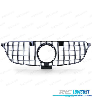 PARRILLA MERCEDES GLE COUPE C292 15-19 LOOK GT-R PANAMERICANA CROMO NEGRO CAMARA