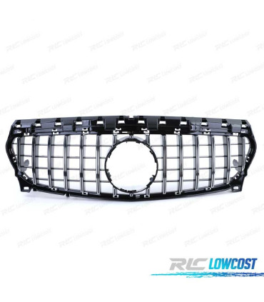 PARRILLA MERCEDES CLA C117 16-18 LOOK AMG GT NEGRO CROMO