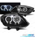 FAROS BMW Z4 E85 03-09 OJOS ANGEL FONDO NEGRO LED