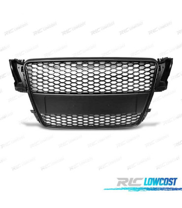 PARRILLA AUDI A5 07-11 NEGRA LOOK RS