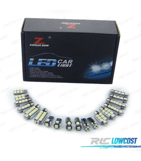 KIT 17 BOMBILLAS LED INTERIOR PORSCHE CAYENNE 955 957 03-10