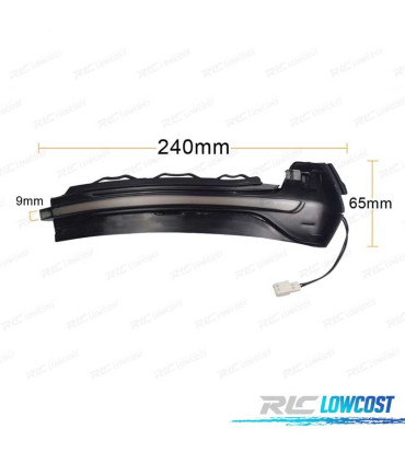 INTERMITENTES LED DINAMICOS RETROVISORES PARA AUDI A3 8V 12-20