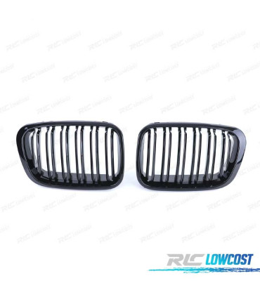 PARRILLA BMW E46 SEDAN TOURING 98-01 LOOK M NEGRO BRILLO
