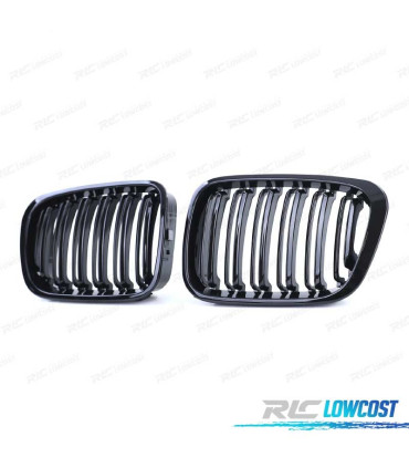 PARRILLA BMW E46 SEDAN TOURING 98-01 LOOK M NEGRO BRILLO