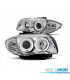 FAROS BMW E81 E87 E82 E88 OJOS ANGEL CCFL FONDO CROMO
