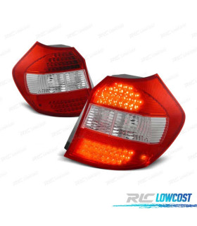 PILOTOS BMW E87 04-06 LED ROJO BLANCO