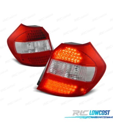 PILOTOS BMW E87 04-06 LED ROJO BLANCO