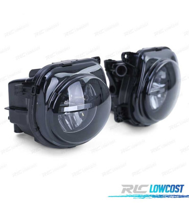 FAROS ANTINIEBLA BMW F10 F11 F07 LCI 13-16 LED CRISTAL CROMO