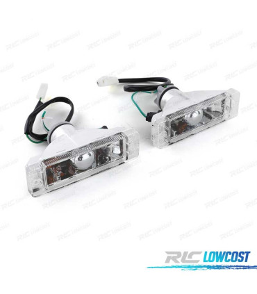 INTERMITENTES VOLKSWAGEN VW GOLF I 74-83 POLO 86C 81-90 LUZ DE POSICIÓN FONDO CROMADO