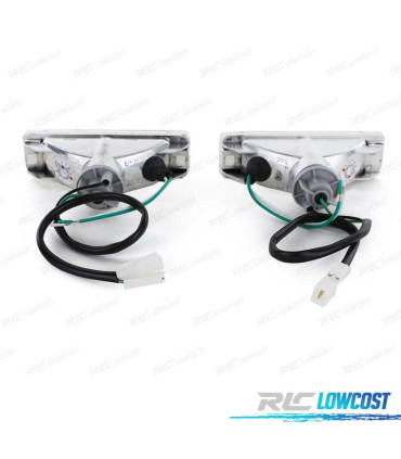 INTERMITENTES VOLKSWAGEN VW GOLF I 74-83 POLO 86C 81-90 LUZ DE POSICIÓN FONDO CROMADO